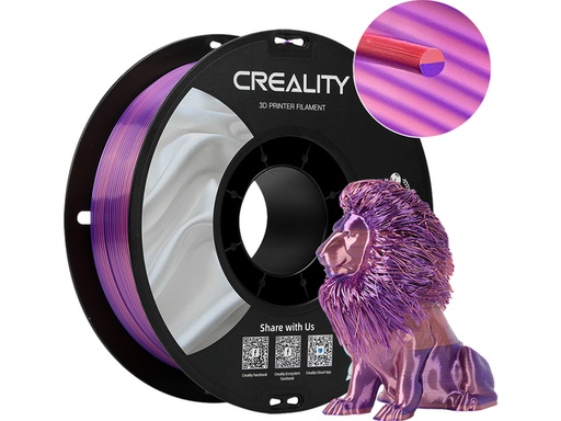 [1433131] Filament 3D Creality PLA 1.75mm Silk rose violet 1kg