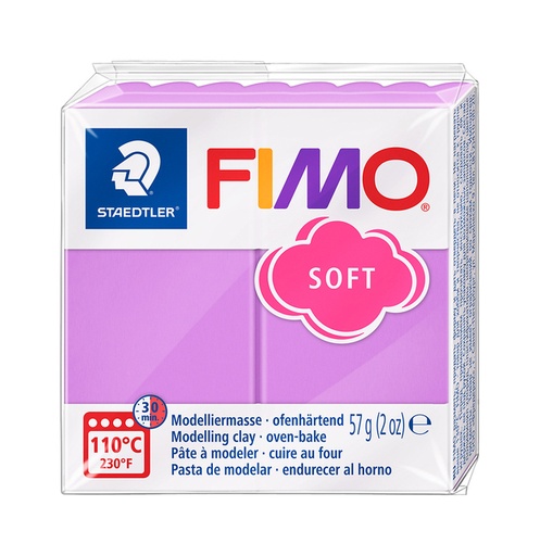 [1434408] Pâte à modeler Fimo Soft 57g lavande