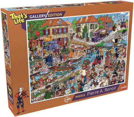 [1421664] Puzzle That's Life Gallery Edition: Pierre 1000 pièces