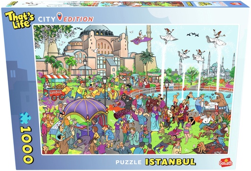 [1421665] Puzzle That's Life City Istanbul 1000 pièces