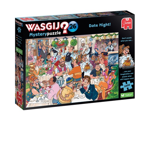 [1429498] Puzzle Wasgij Mystery 26 Date Night! 1000 pièces