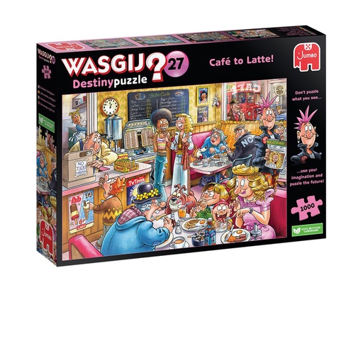 [1429716] Puzzel Wasgij Destiny 27 De Koffieshop! 1000 stukjes