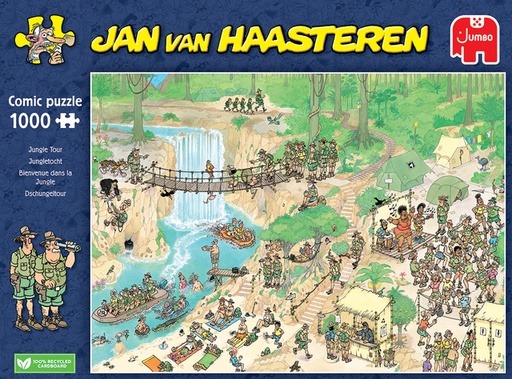 [1431233] Puzzel Jan van Haasteren Jungletocht 1000 stukjes