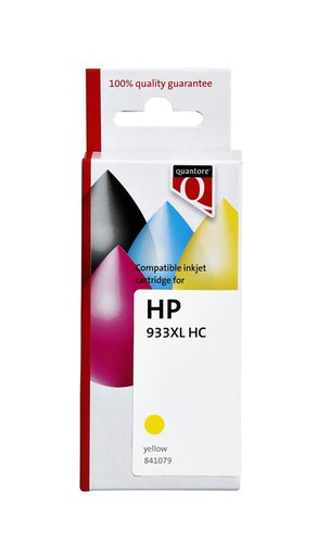 [841079] Inktcartridge Quantore alternatief tbv HP CN056AE 933XL geel