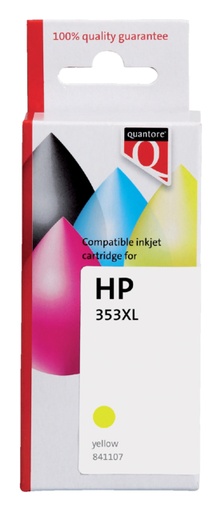 [841107] Inktcartridge Quantore alternatief tbv HP F6U18AE 953XL geel HC