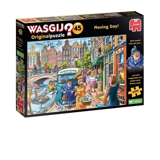 [1433576] Puzzel Wasgij Original 45 Verhuisdag! 1000st