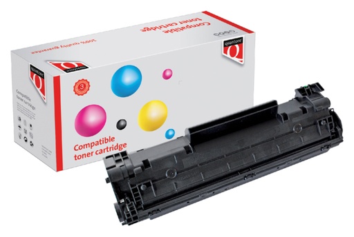 [851093] Cartouche toner Quantore alternative pour HP CB436A 36A noir