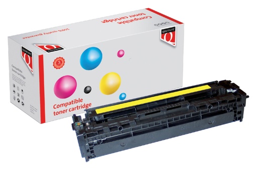 [851134] Cartouche toner Quantore alternative HP CE322A 128A jaune