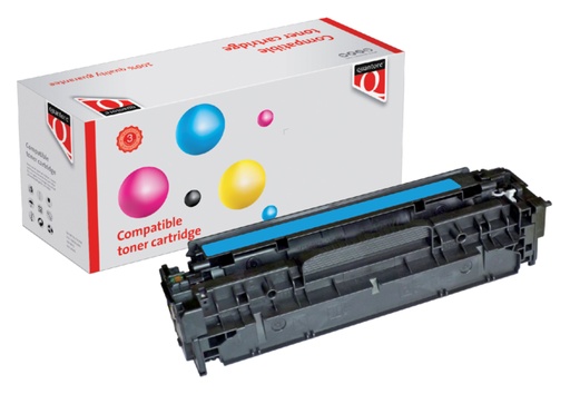 [851110] Cartouche toner Quantore alternative pour HP CC531A 304A bleu