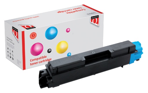 [858054] Toner Quantore alternatief tbv Kyocera TK-580C blauw