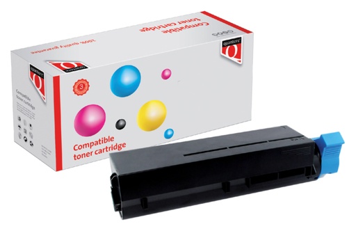 [857042] Toner Quantore alternatief tbv Oki 44574702 zwart