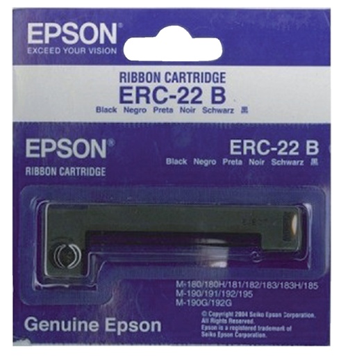 [404923] Lint Epson S015204 voor ERC22 nylon zwart