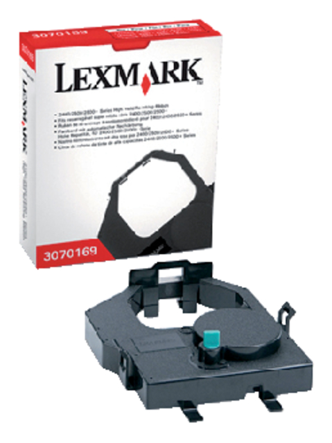 Ruban Lexmark 3070169 pour 2300 nylon noir