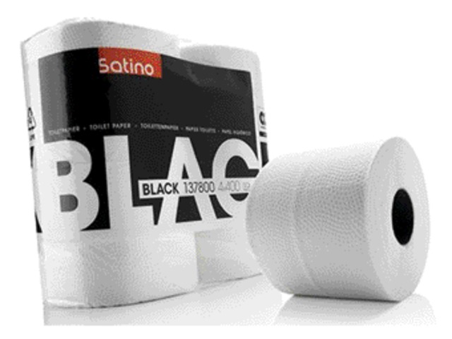 Toiletpapier BlackSatino Original CT10 2-laags 400vel wit 062700