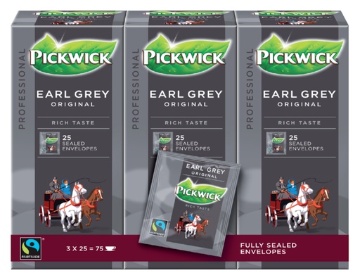 [890375] The Pickwick Fair Trade Earl Grey 25x 2g