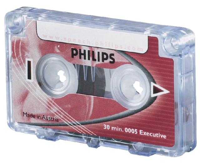 Minicassette Philips LFH0005 2x15min avec clip