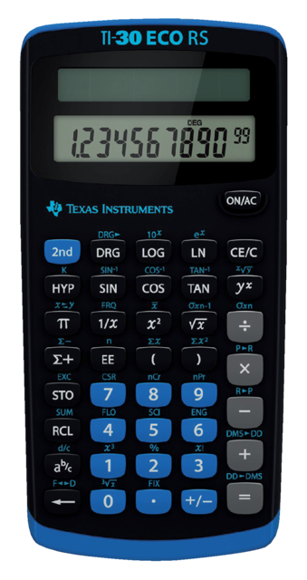 Calculatrice TI-30 ECO RS