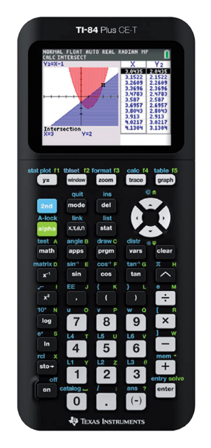 Calculatrice TI-84 Plus CE-T Edition Python