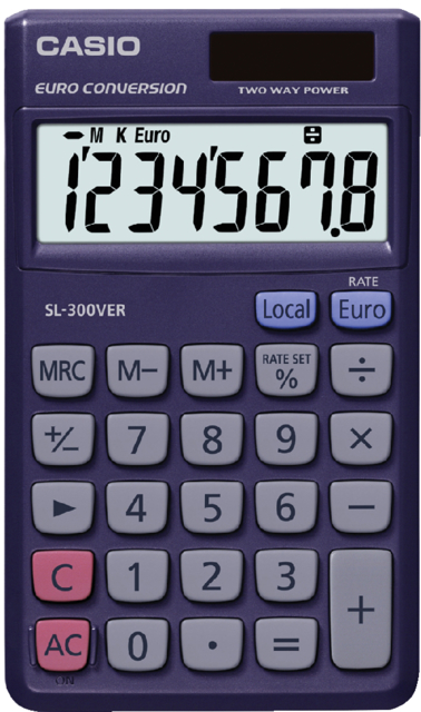 Calculatrice Casio SL-300VERA