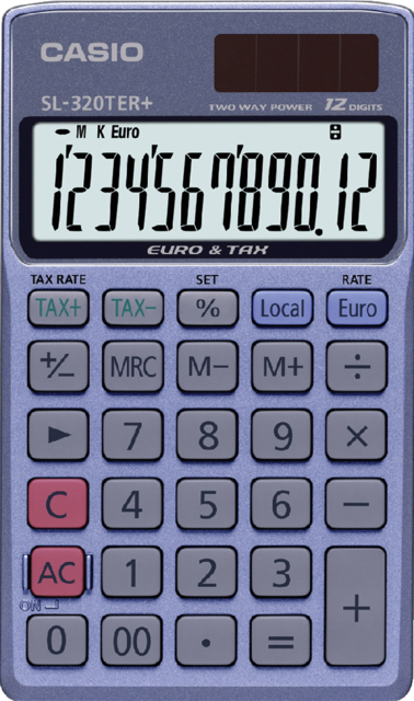 Calculatrice Casio SL-320TER+