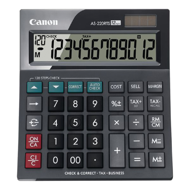 Calculatrice Canon AS-220RTS