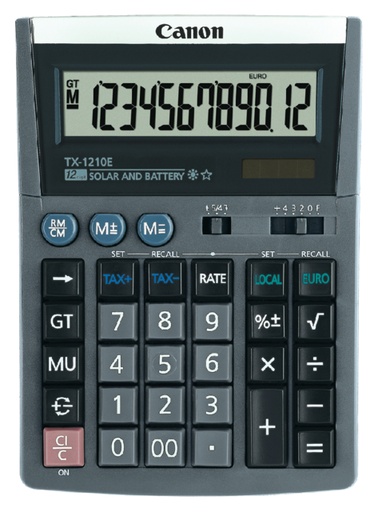 [420628] Calculatrice Canon TX-1210E