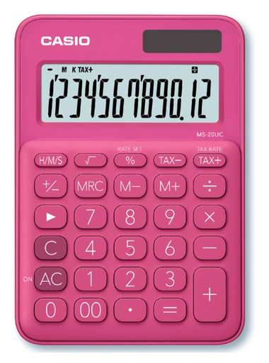 [420842] Calculatrice Casio MS-20UC rouge