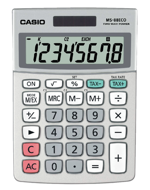 Rekenmachine Casio MS-88ECO