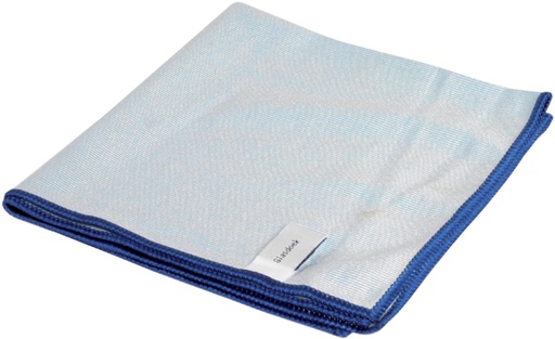 [891558] Chiffon verre microfibre 40x40cm bleu clair