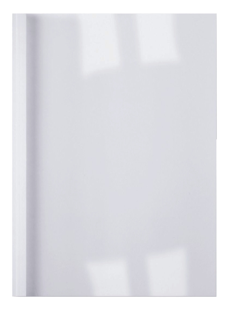 Couverture de reliure thermique GBC A4 1,5mm lin blanc 100 pièces