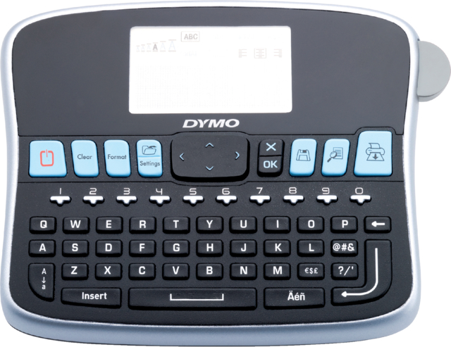 Etiqueteuse Dymo LabelManager 360D portable qwerty 19mm noir