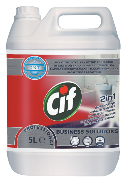 Nettoyant sanitaires CIF Professional 5L