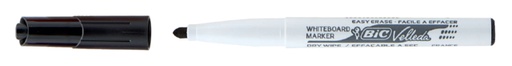 [920261] Viltstift Bic Velleda 1741 whiteboard rond medium zwart