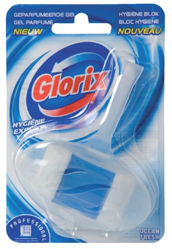 [891644] Toiletblok Glorix ocean fresh met houder