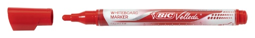 [630592] Viltstift Bic Velleda liquid whiteboard rond medium rood