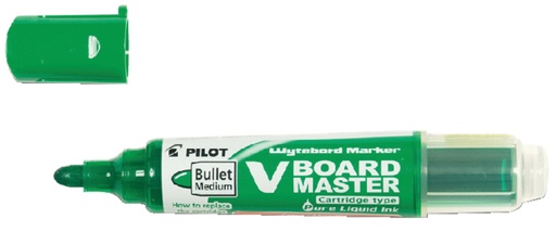 [919934] Viltstift PILOT Begreen whiteboard rond medium groen