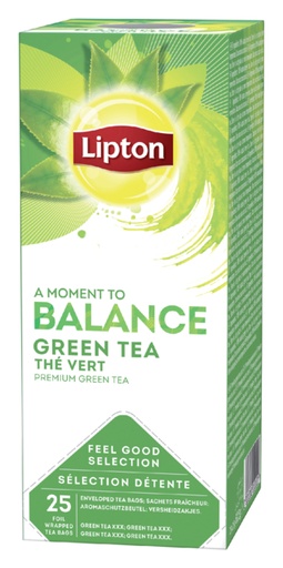 [890027] Thee Lipton Balance green tea 25x1.5gr