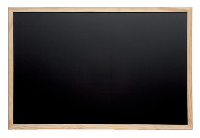 Tableau noir MAUL anthracite 30x40cm bois non-traité