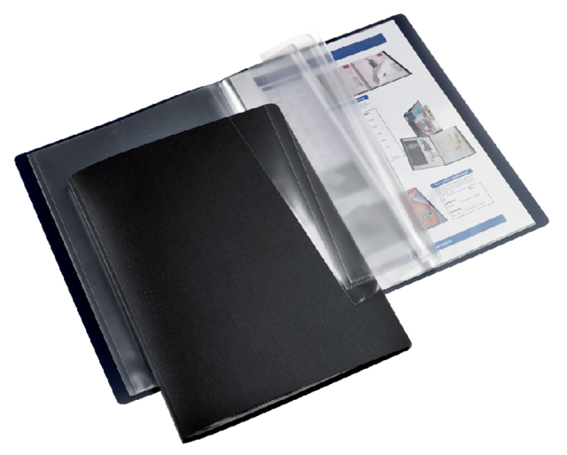 Chemise de présentation HF2 Flexible A4 30 pochettes noir
