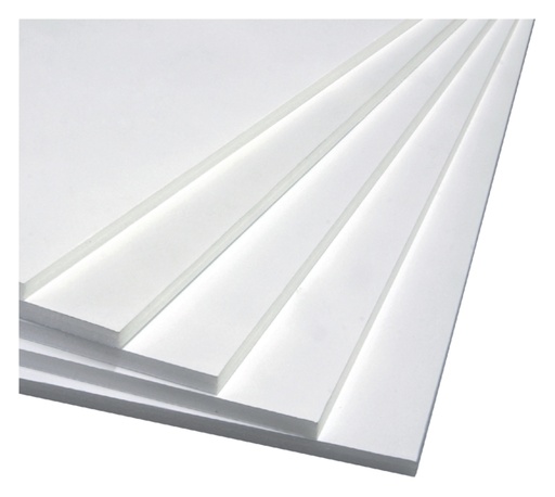 [920493] Panneau mousse 50x70cm double face 5mm blanc