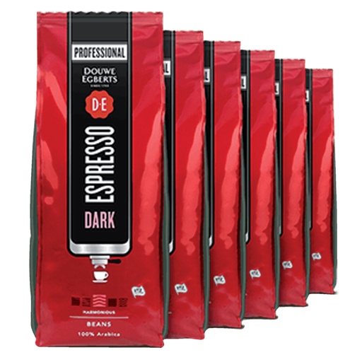 [891750] Café en grain Douwe Egberts Espresso Dark Roast 1kg