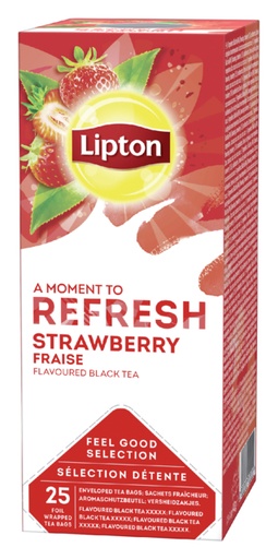 [890045] Thee Lipton Refresh strawberry 25x1.5gr