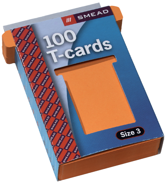 Planbord T-kaart Jalema formaat 3 77mm oranje
