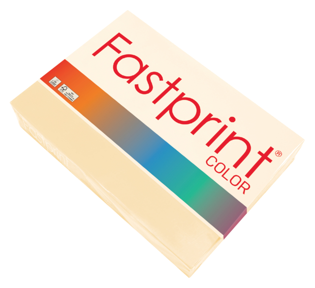 Papier copieur Fastprint A4 160g crème 250 feuilles