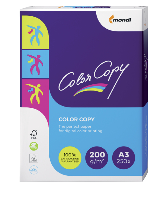 Laserpapier Color Copy A3 200gr wit 250vel