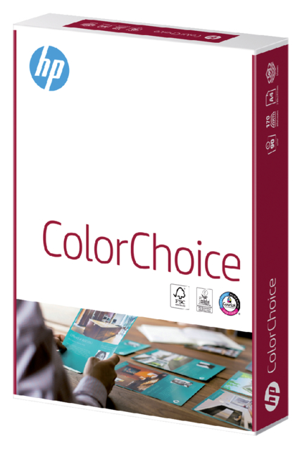 Papier laser couleur HP Color Choice A4 90g blanc 500 feuilles