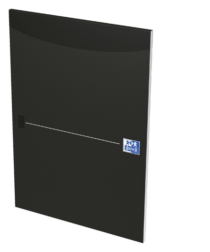 [040198] Bloc-notes Oxford Office Smart A4 ligné 50 feuilles 80g noir