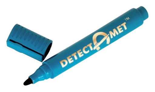 [630970] Marqueur détectable Detectamet ogive bleu